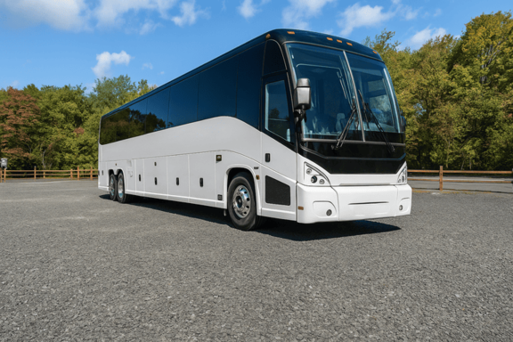 Charter Bus Rental Sandy Springs 56 Passenger Charter Bus